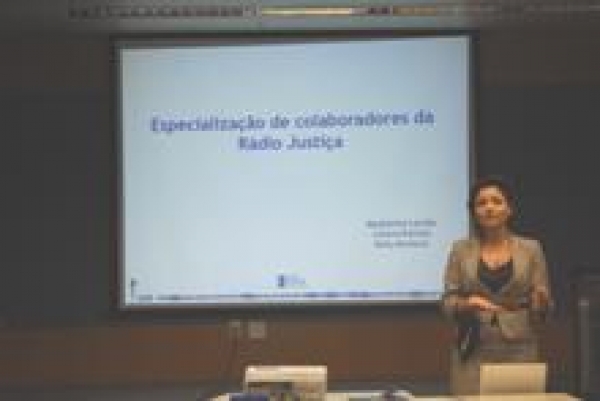 TJSE e Rádio Justiça realizam  workshop para assessores da Justiça