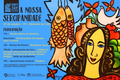Quinta Juriscultural celebrará a sergipanidade