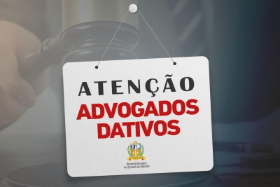 TJSE divulga lista de Advogados Dativos