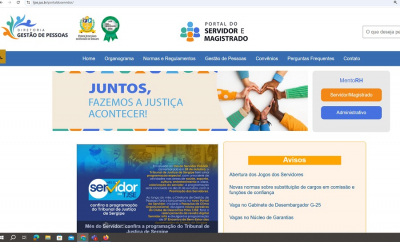 TJSE lança novo Portal do Servidor e Magistrado