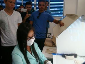 Alunos do curso de Sociologia e Antropologia Jurídica da Fanese conhecem Arquivo do Judiciário