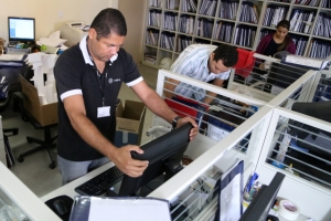 Comarcas do Interior começam a receber novos computadores