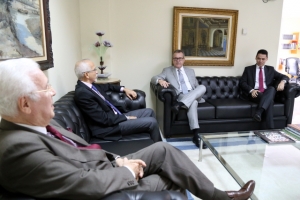 Prefeito de Aracaju visita TJSE