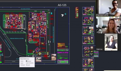 Setor de Engenharia do TJSE dá seguimento aos serviços mesmo em trabalho remoto