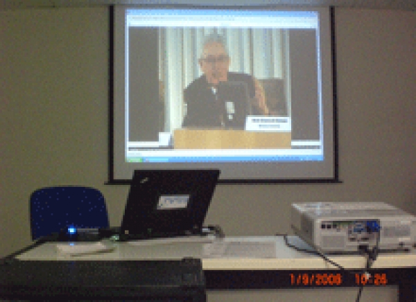 Projeto Estratégico de Ensino à distância retransmite congresso ao vivo