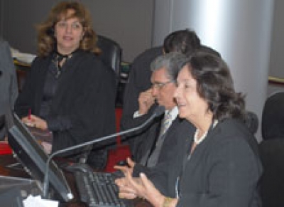 Desembargadora Clara Leite se despede do Pleno do TJSE