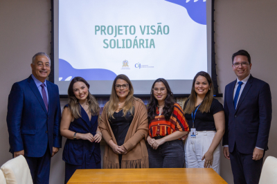 Projeto Visão Solidária, pré-classificado ao Prêmio Innovare, é apresentado aos consultores