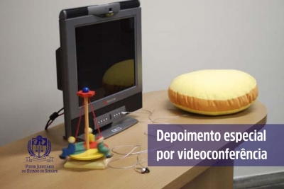 Depoimento especial por videoconferência é realizado pela primeira vez no TJSE