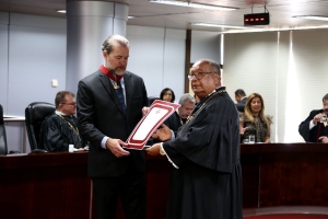 Presidente do STF e CNJ elogia eficiência do TJSE em visita a Sergipe