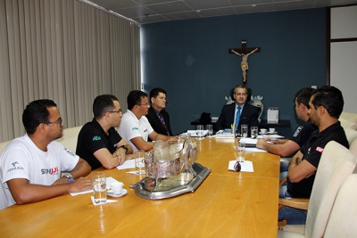 Presidente do TJSE tem primeira reunião com diretoria do Sindijus