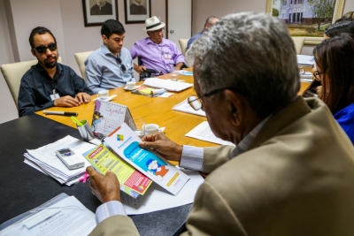 Acessibilidade: comissão recebe vereador e ativista das causas dos portadores de necessidades especiais