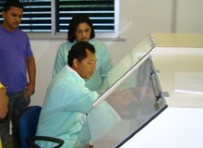 Integrante do PRONAME visita o Arquivo Judiciário