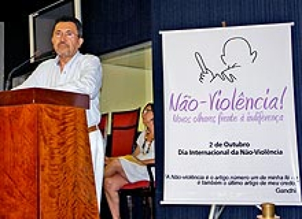 Presidente do TJSE apóia evento em favor da paz