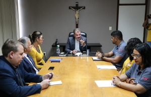 Presidente do TJSE recebe diretoria do Sindijus para discutir pauta da categoria