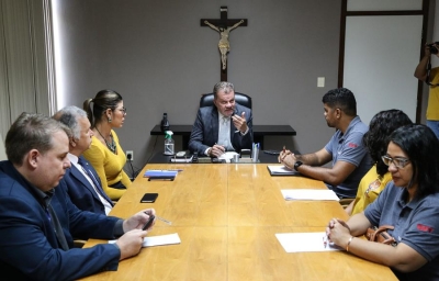 Presidente do TJSE recebe diretoria do Sindijus para discutir pauta da categoria