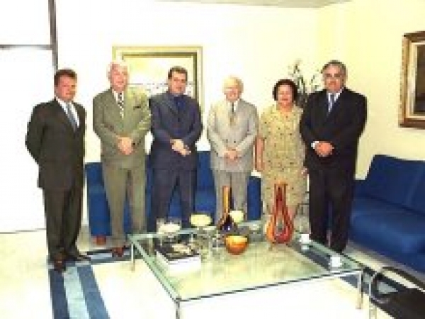 Vice-presidente do TJ de AL visita TJ de SE