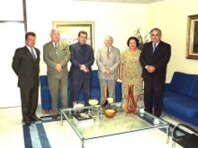 Vice-presidente do TJ de AL visita TJ de SE