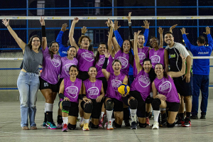 Jogos dos Servidores: equipe do TJSE conquista 3° lugar no vôlei feminino