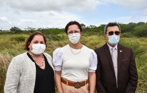 Presidente do TJSE faz visita técnica ao terreno da Casa da Mulher Brasileira