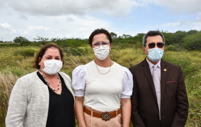 Presidente do TJSE faz visita técnica ao terreno da Casa da Mulher Brasileira