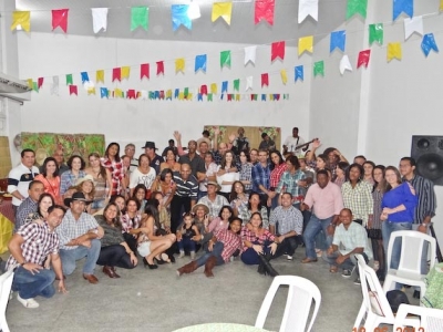  Oficiais de Justiça comemoram o São João