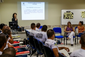 TJSE capacita futuros policiais para o atendimento à mulher vítima de violência
