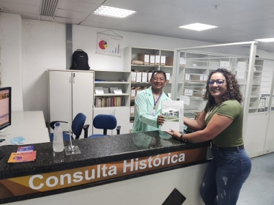 Arquivo Judiciário recebe visita de servidora do Tribunal de Justiça do Amapá