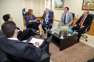 Corregedora recebe visita de diretoria da OAB