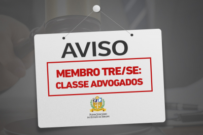 Vaga no TRE para Membro Substituto na classe Advogados: votação no dia 01/04