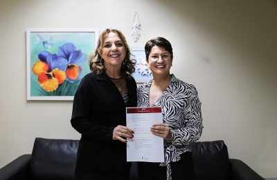 Consultora do Prêmio Innovare é recebida por Vice-Presidente do TJSE