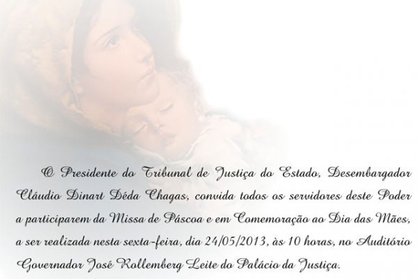 Missa de Páscoa e em comemoração ao Dia das Mães