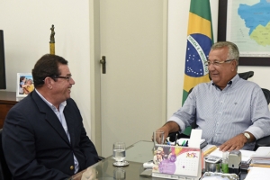 Presidente do TJSE visita Governador Jackson Barreto