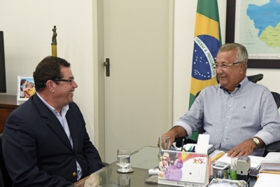 Presidente do TJSE visita Governador Jackson Barreto