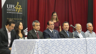 Desembargador Edson Ulisses representa TJSE na abertura das comemorações dos 47 anos da UFS