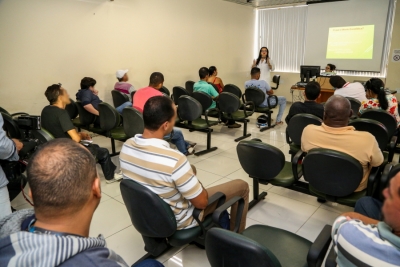 Beneficiários do Sursis participam de palestras com o tema de doação de órgãos na Vempa