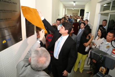 Presidente do TJSE instala 2a Vara de Simão Dias e autoriza construção de novo fórum