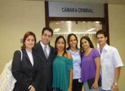 Câmara Criminal recebe visita de Acadêmicos de Direito