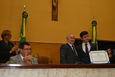 Presidente do TJSE prestigia homenagem ao Presidente do TRT