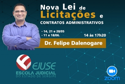 Ejuse: iniciadas inscrições para o curso Nova Lei de Licitações e Contratos Administrativos