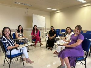 Gestantes participaram de palestra promovida pelo Centro Médico