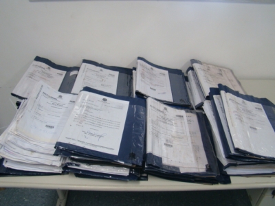 Arquivo restaura processos do Fórum de Areia Branca