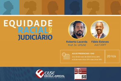 Inscrições abertas para o curso ‘Equidade Racial no Judiciário’