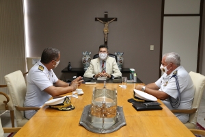 Presidente do TJSE e Capitão dos Portos conversam sobre projetos comunitários