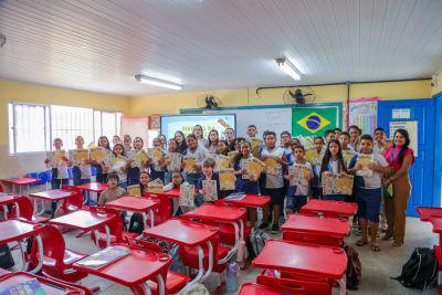 Coordenadoria da Infância realiza mais uma edição do projeto Pequenos Cidadãos