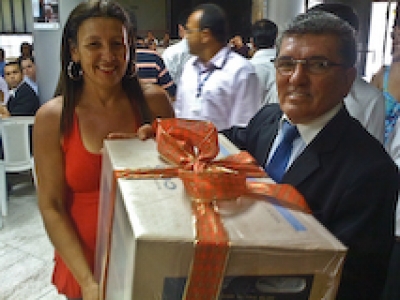 Servidores terceirizados do TJSE comemoram o Natal