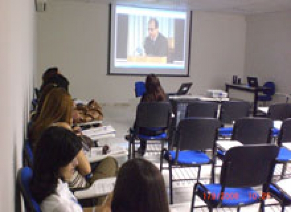 Projeto Estratégico de Ensino à distância retransmite congresso ao vivo