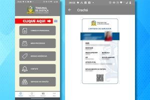 Carteira Funcional Digital está disponível no APP do TJSE