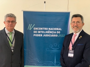 Presidente do TJSE participa de IV Encontro Nacional de Inteligência do Poder Judiciário