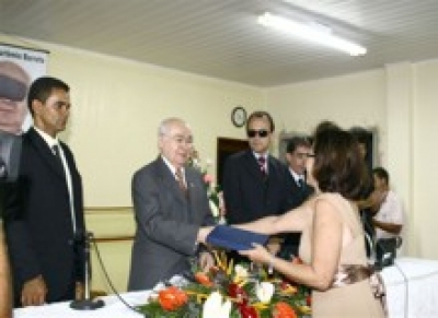 Presidente do TJ recebe Título de Cidadão Brejograndense
