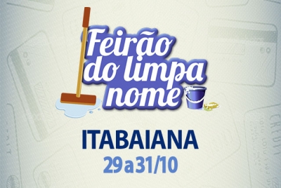 Feirão do Limpa Nome chega a Itabaiana na quarta-feira